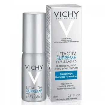 

Vichy Liftactiv Serum Supreme Eyes and Lashes 15ml eye wrinkles against providing care serum