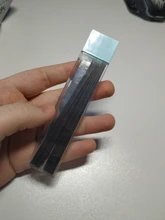 100 unids/caja 0,5/0,7mm grafito plomo 2B lápiz mecánico sustituir el plomo lápiz borrable escritura suave dibujo papelería