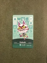 Tarjeta de Animal croxxxing n. ° 031 ~ 060, funciona para NS NFC Ntag215, serie de juegos de Chip 1 New Horizons, Villager popular