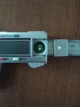 Calibradores digitales Vernier para medición de altura, micrómetro electrónico LCD de 150mm y 6 pulgadas, instrumentos de Medidor de fibra de carbono