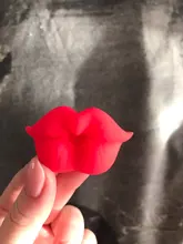 Wecute bebé chupete Clip beso rojo labios tonto chupetes de silicona divertido bebé chupetes tipo mordedor chupetes chupete niños alimentación