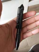 Alta calidad táctica defensiva de la pluma-pluma defensa multi-función de la aleación de aluminio de la aviación no-slip portátil de la pluma de bola