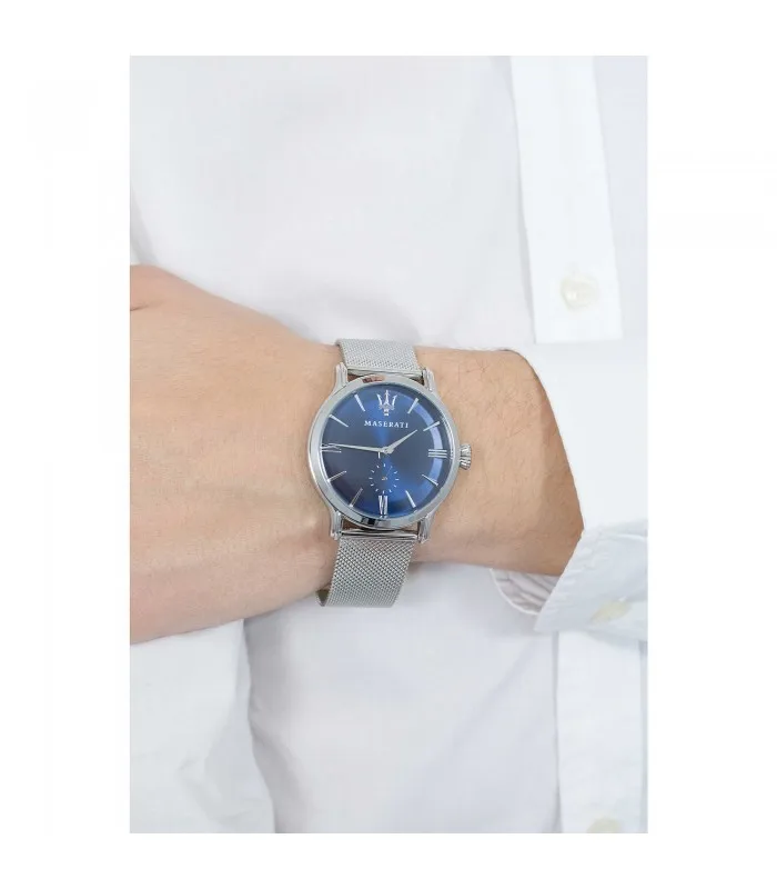 MASERATI часы винтажные EXT ONLY TIME Мужские синие R8853118006