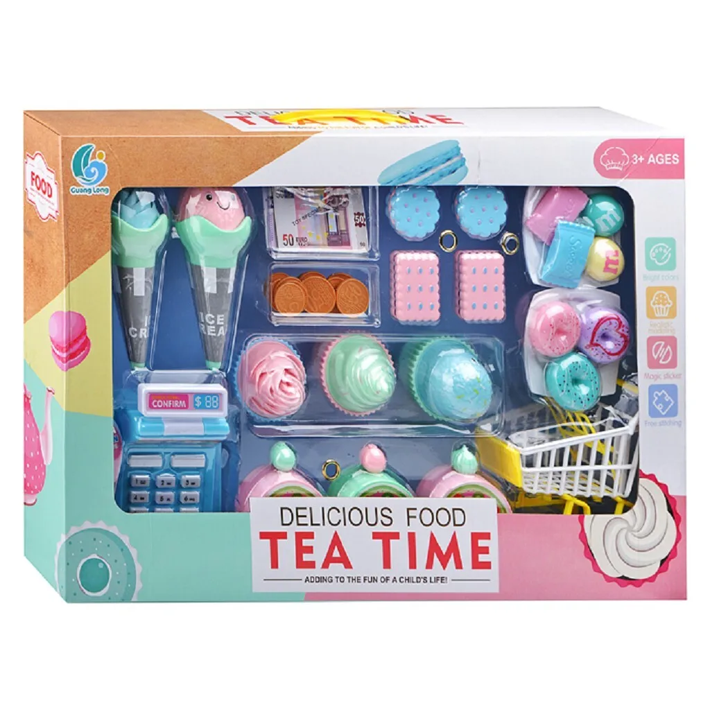 Set supermarket (trolley (10 × 12 cm.). In the box (mt-502ab) |