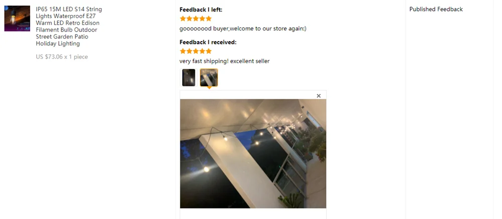 IP65 Kommerzielle Qualität 15M Party Lichter Outdoor S14 LED Lichterketten Für Terrasse Hinterhof Veranda Cafe Bar Weihnachten hochzeit Lichter – Detail 36