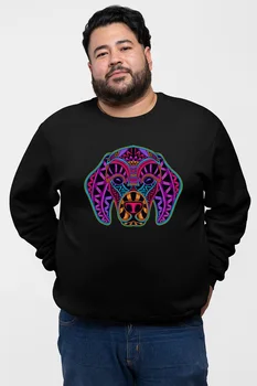 

Angemiel Wear Colorful Sweet Dog Black Men 'S Sweatshirt
