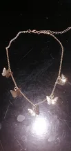 Collar de mariposa con colgante de cadena para mujer, gargantilla de cuentas en capas, de Color dorado y plateado, joyería Bohemia para playa, regalo barato