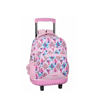 

BACKPACK GDE. C/WHEELS COMPACT MOOS FLAMINGO