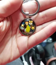 Llavero con foto personalizada, soporte para llaves con fotografía customizada de mamá, papá, bebé, niños, abuelo y padres, regalo de aniversario para familia