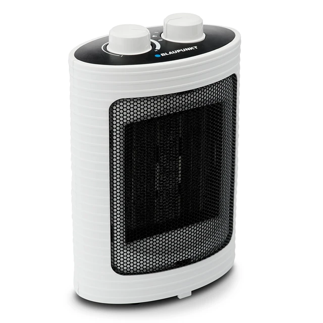 Ceramic heater 1500w with 2 power levels: 750w - 1500w. Adjustable  thermostat, anti-roll switch and overheating protection. - AliExpress