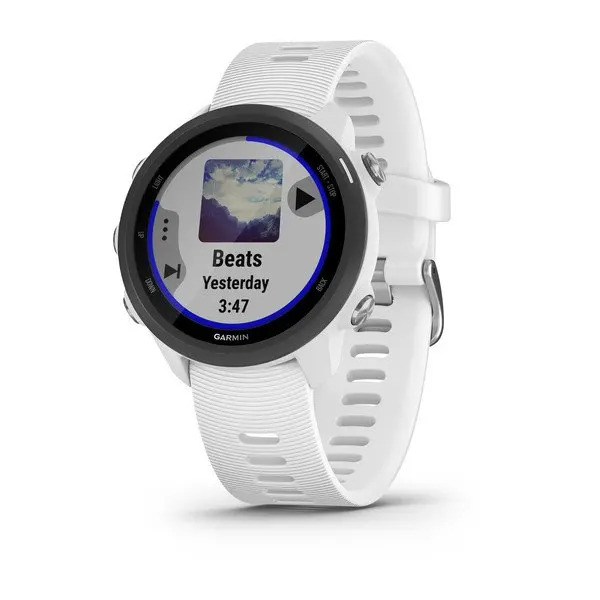 Часы беговые Garmin Forerunner 245 Music белые | Электроника