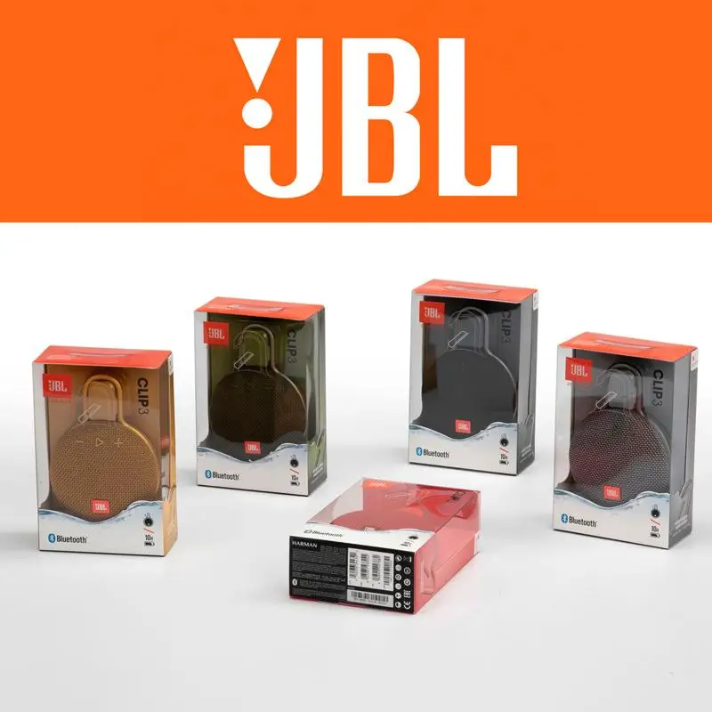 Orginal JBL Clip 3 MAX Wireless Bluetooth Mini Speaker Portable Waterproof  Outdoor Bass Speakers With Hook Clip3 Loudspeaker Box - AliExpress