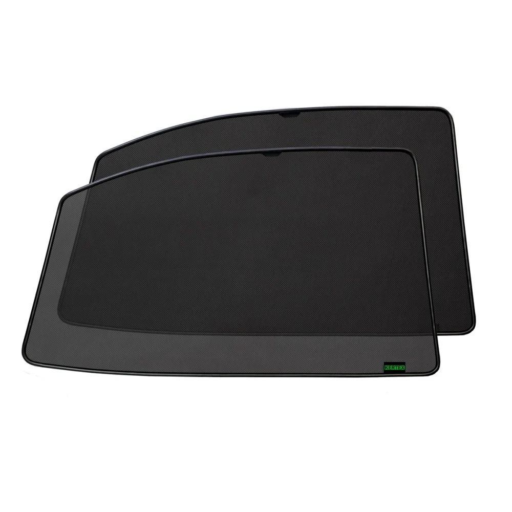 KERTEX PREMIUM (85-90%) Каркасные автошторки на магнитах задние двери KIA Rio 1(2000-2005)седан |