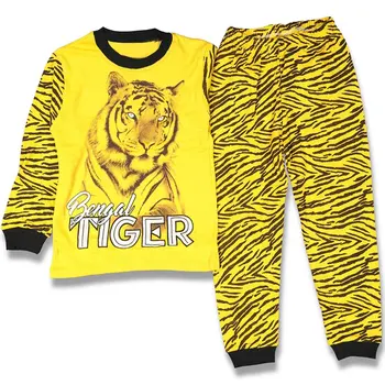 

Tiger Printed 2'li Pajamas set