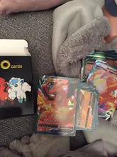 TAKARA TOMY-cartas brillantes de Pokemon V VMAX TAG TEAM MEGA GX para niños, 100 Uds.