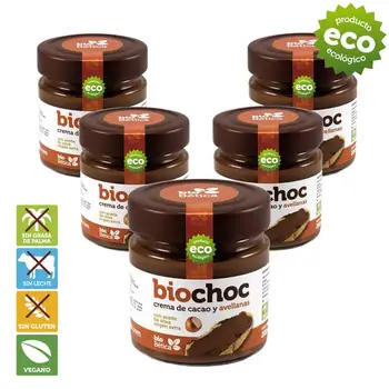 PACK 5 soup cream cocoa butter with Oliva oil Organic Extra Virgin-Chocolate-Gluten-no milk