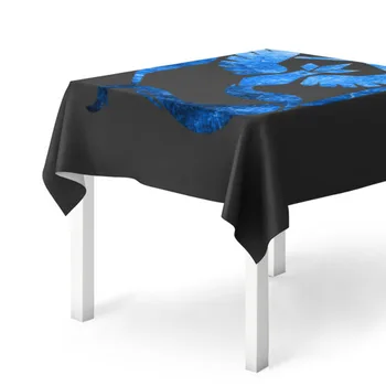 

3D tablecloth Blue