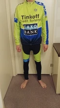 Conjunto de Jersey de Ciclismo de lana térmica para hombre, Ropa de conducción al aire libre para Ciclismo de montaña, pantalones con pechera, cálido, invierno, 2020