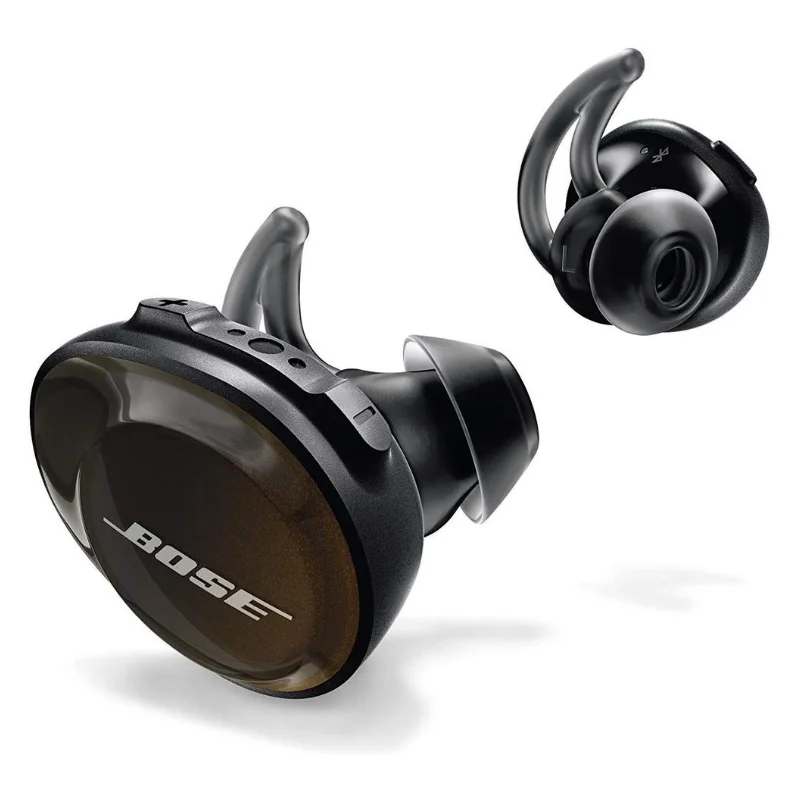 Bose headphones SoundSport Free black IPX4 Intraurales wireless Bluetooth presence Firmware Resistencia sweating