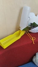 Botella de agua portátil de plástico para perros y mascotas, Bol plegable de viaje al aire libre, alimentador de agua potable, 250ml/500ml