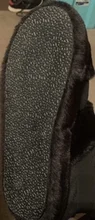 MIYEDA-Sandalias mullidas de piel de felpa para mujer, Zapatillas de casa con suelas de goma, antideslizantes, para uso en el hogar