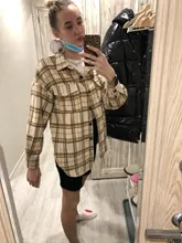 Oversized Shirts Clothing Tops Button Female Blouse Long-Sleeve Toppies Vintage Plus-Size