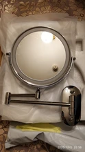 Bathroom Mirror Led Touch Dimming Adjustable Magnification