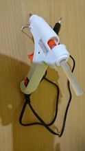 Pistola de pegamento de fusión en caliente Industrial, Mini herramienta de reparación neumática de temperatura térmica eléctrica de 20W con enchufe europeo y estadounidense de CA 110V-220V