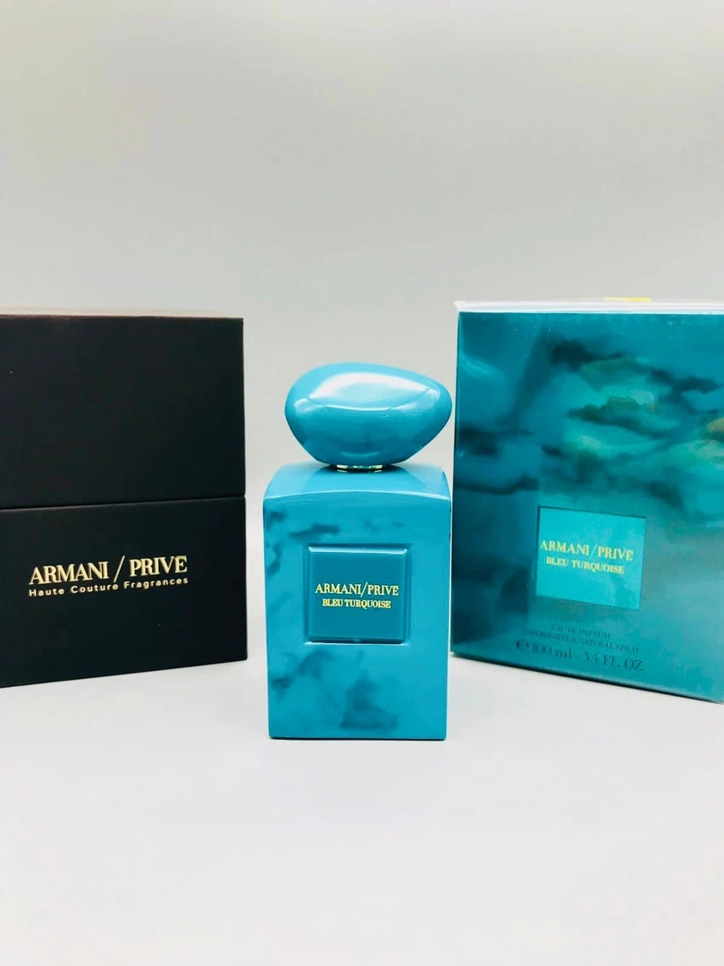 armani bleu turquoise