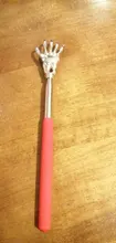 Back Scraper Extendable Itch-Stick Claw-Massager Telescopic Health-Care Stainless-Steel