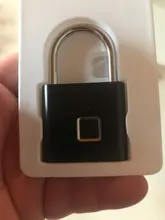Towode-cerradura de puerta recargable por USB, candado inteligente con huella digital, desbloqueo rápido, Chip de Metal de aleación de Zinc, autodesarrollo, 1/2 Uds.