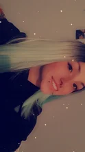 FAVE-peluca sintética ombré negra, púrpura, rubia, gris, lino, marrón/recta, longitud del hombro, Cosplay de parte media, peluca de uso diario para mujer