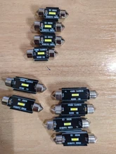Led-Bulbs Festoon Car-Dome-Light Auto-Interior-Reading-Lamps C5w C10w 36mm Canbus Super-Bright
