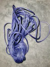 Cuerda de algodón encerado coreano, cuerda de rosca, correa para collar, cuentas para pulsera DIY, accesorios para fabricación de joyas, 10 m/lote