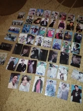 Álbum de sesión fotográfica para niños KPOP, 54 piezas, habla tú mismo, papel hecho a sí mismo, cartel con tarjetas fotográficas Luv