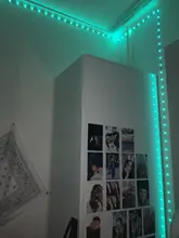 BESTOPE Bluetooth LED Strip Lights 20M RGB 5050 SMD Flexible Ribbon Waterproof RGB LED Light 5M 10M Tape Diode DC 12V Control