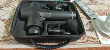 Pistola de masaje de alta frecuencia para relajación muscular, masajeador eléctrico con bolsa portátil, pistola de terapia para fitness