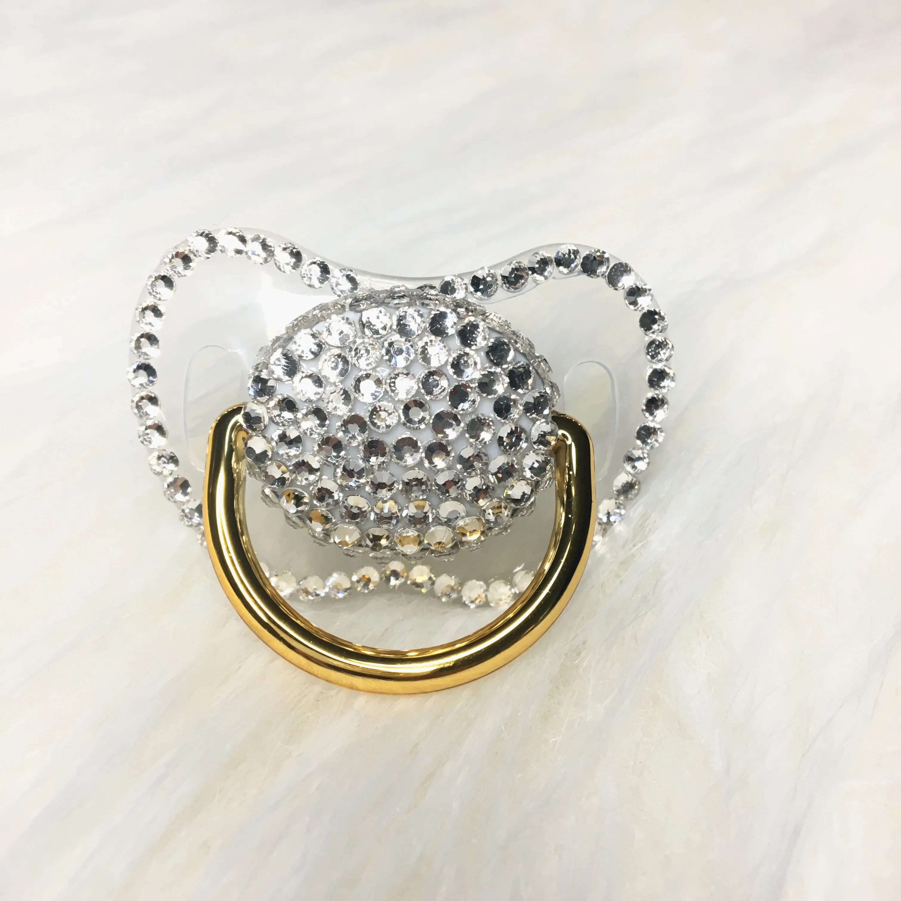 Miyocar все ручной работы bling пустышки уникальный дизайн Король Королева стиль 6 цветов выбрать подарок для душа ребенка PBC
