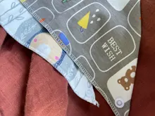 Baberos triangulares dobles de algodón con estampado de dibujos animados para bebé, toalla de Saliva, delantal de alimentación para niño y niña, Bandana de algodón