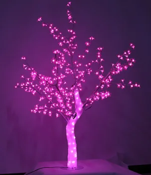 

Wood led, luminous, decorative, 192 pink LED lamp, luminous, height 80 cm, small
