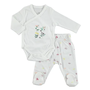 

ebebek Newborn Fashion Club Strawberry Candy Summer Baby Girl Bodysuit Pants Set