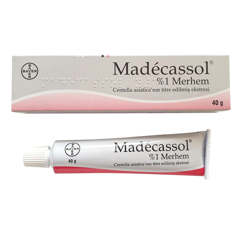 Крем Madecassol 1% 40 г используется для лечения травм от шрамов ожогов акне морщин |