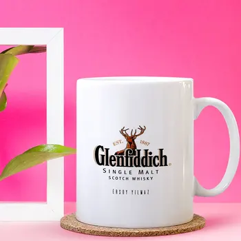

Personalized Glenfiddich Whisky White Mug Cup