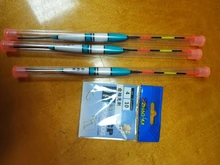 3 unids/lote pesca eléctrica flota noche luz flotadores luminosos Balsa Boya agua fresca Flotador carpa aparejos de pesca sin batería