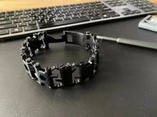 Herramienta multifunción 29 en 1 para pulsera de banda de rodadura, Kits de controladores para exteriores, multiherramienta para bicicleta portátil de viaje