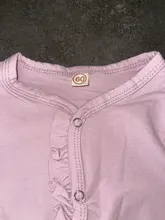 Pelele de manga larga para bebé recién nacido, mono de algodón liso con volantes, ropa para niños y niñas de 0 a 6M, Otoño e Invierno