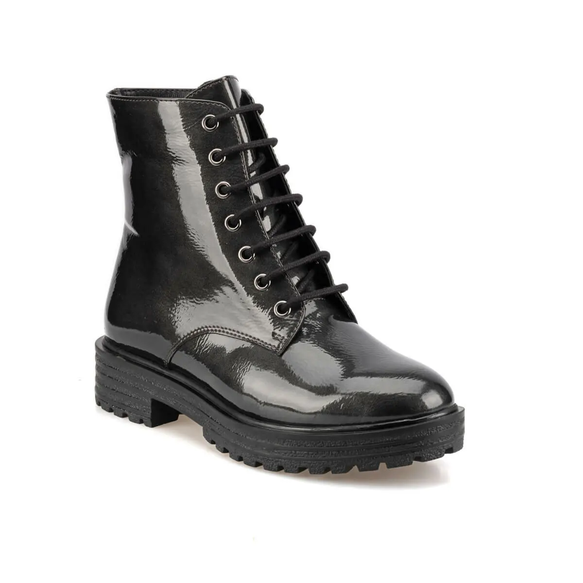 

Flo Women Leather Boots Autumn Winter Fashion Shoes 92.314613.Z STEEL Polaris
