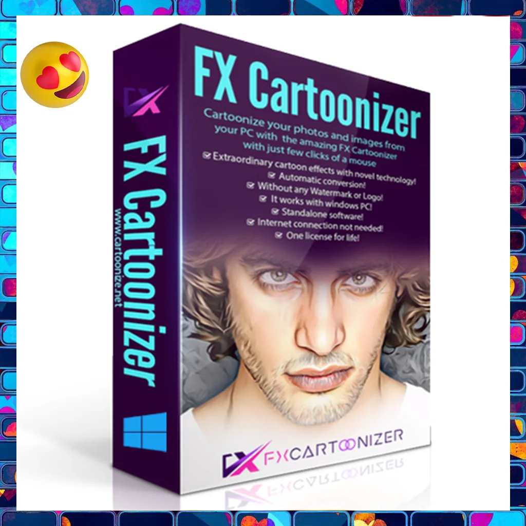 FX-Cartoonizer-v1.4.8 Final Full para PC, convierte fotos en dibujos animados con solo unos clics