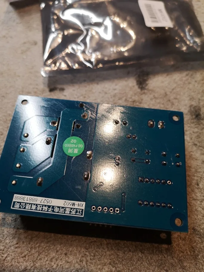 Отзыв о товаре Новый XH-M602 цифровой контроль батареи Литиевый контроль зарядки аккумулятора модуль управления зарядом плата защиты переключателя от пользователя I***k