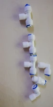 1/2-Hose-Tube Water-Connector-Fittings Plastic-Pipe Reverse-Osmosis-System OD 3/4-